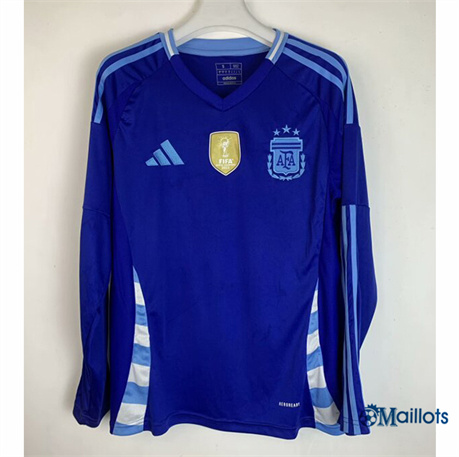 Maillot foot Argentine Exterieur Manche Longue 2024-2025