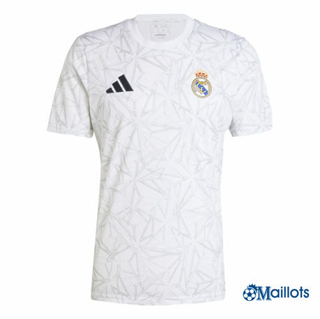 Maillot foot Real Madrid pre-match 2024-2025