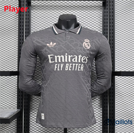 Maillot football Real Madrid Player Third Manche Longue 2024-2025