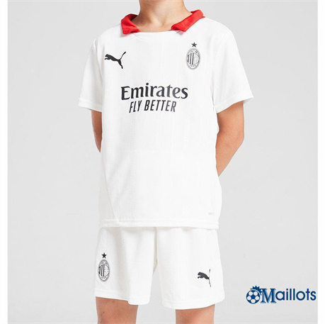 Classique Maillot football Milan AC Enfant Exterieur 2024-2025
