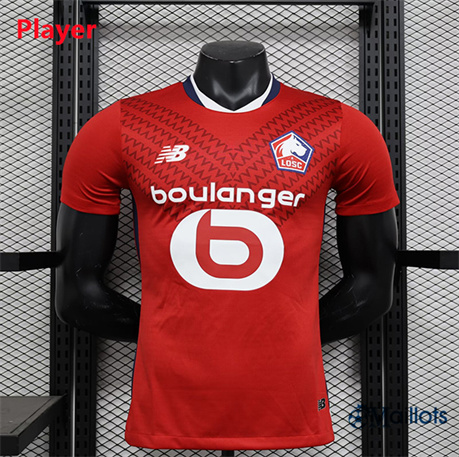 Nouveau Maillot football Lille Player Domicile 2024-2025