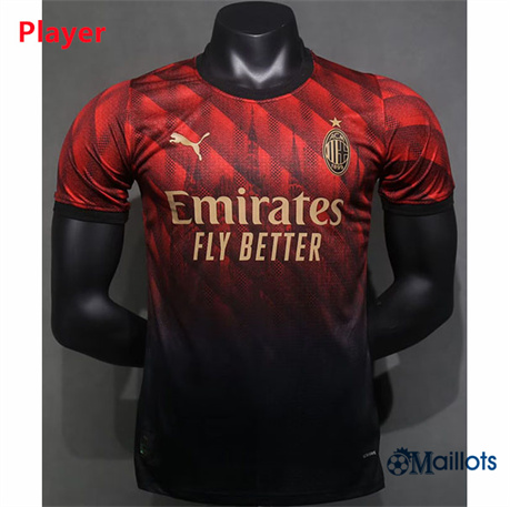 Classique Maillot football Milan AC Player Special Rouge 2024-2025