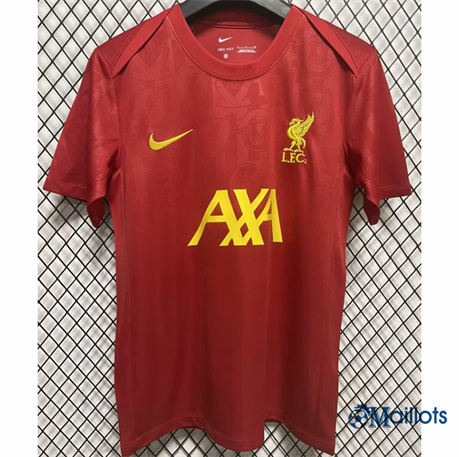 Nouveau Maillot football FC Liverpool Training 2024-2025