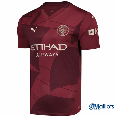 Grossiste Maillot foot Manchester City Third 2024-2025