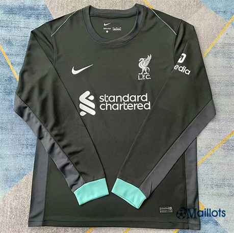 Nouveau Maillot foot FC Liverpool Exterieur Manche Longue 2024-2025