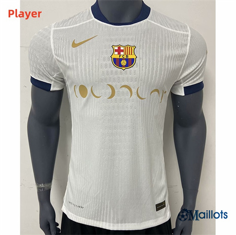Mode Maillot foot Player FC Barcelone Édition spéciale Blanc 2024-2025