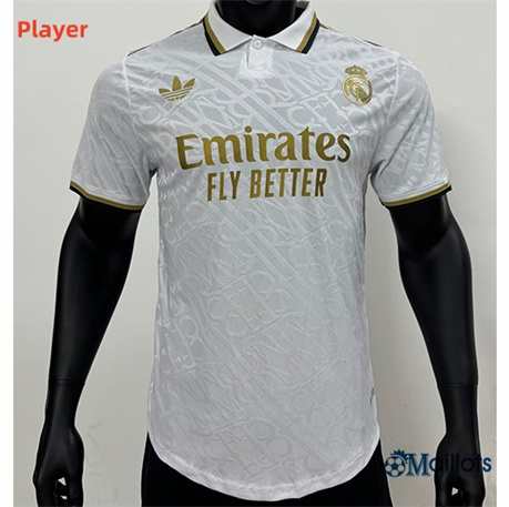 Flocage Maillot foot Player Real Madrid Pre-match Blanc 2024-2025
