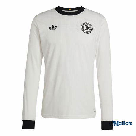 omaillots Maillot football Allemagne 120e anniversaire Manche Longue Blanc 2025-2026