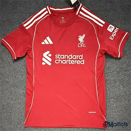 omaillots Maillot football FC Liverpool Domicile 2025-2026