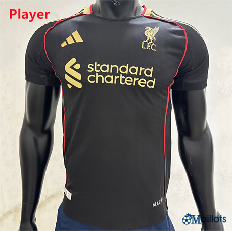 omaillots Maillot football FC Liverpool Player Noir 2025-2026
