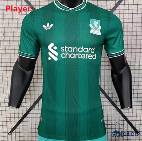 omaillots Maillot football FC Liverpool Player Vert 2025-2026