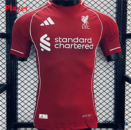 omaillots Maillot football FC Liverpool Player Domicile 2025-2026