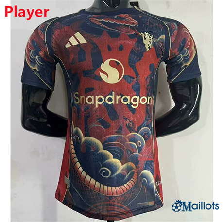 omaillots Maillot football Manchester United Player spécial Snake 2025-2026