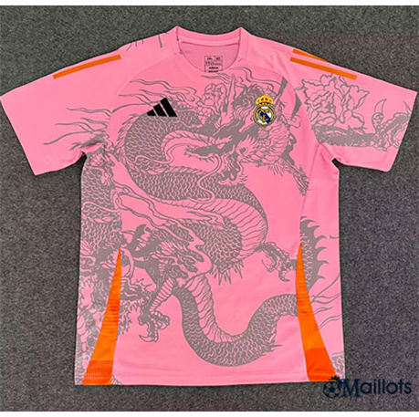 omaillots Maillot football Real Madrid Dragon spécial Rose 2025-2026