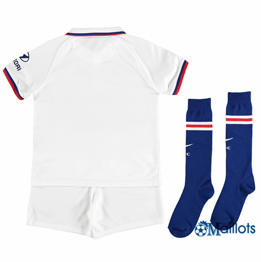 Ensemble Maillot Chelsea Enfant Exterieur Blanc 2019/2020