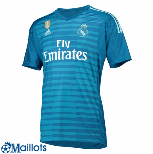 Real Madrid Foot Maillot Extérieur Goalkeeper 2018 2019