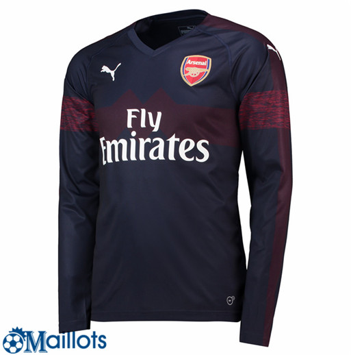 Arsenal Foot Maillot Extérieur Manche Longue 2018 2019