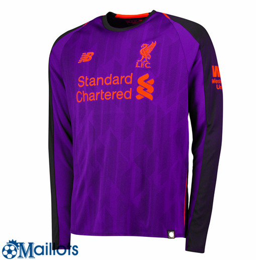 Liverpool Foot Maillot Extérieur Manche Longue 2018 2019
