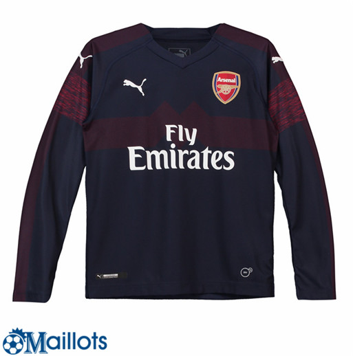 Arsenal Foot Maillot Enfant Extérieur Manche Longue 2018 2019