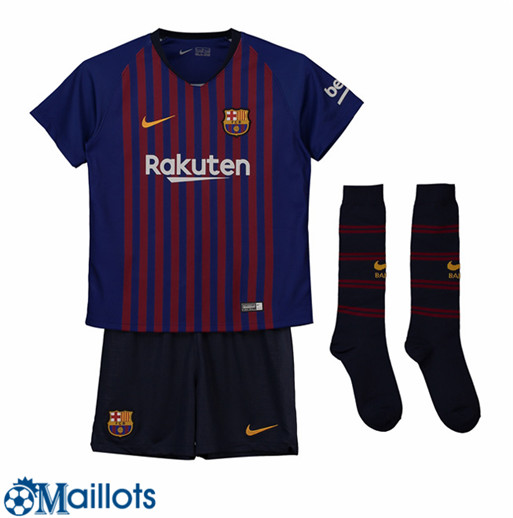 Barcelone Foot Maillot Enfant Domicile 2018 2019