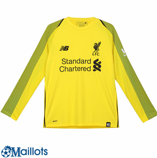 Liverpool Foot Maillot Enfant Domicile Goalkeeper 2018 2019