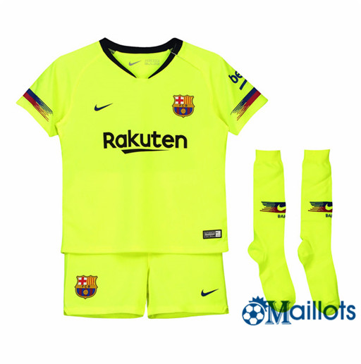 Ensemble Maillot Enfant Barcelone Extérieur 2018 2019