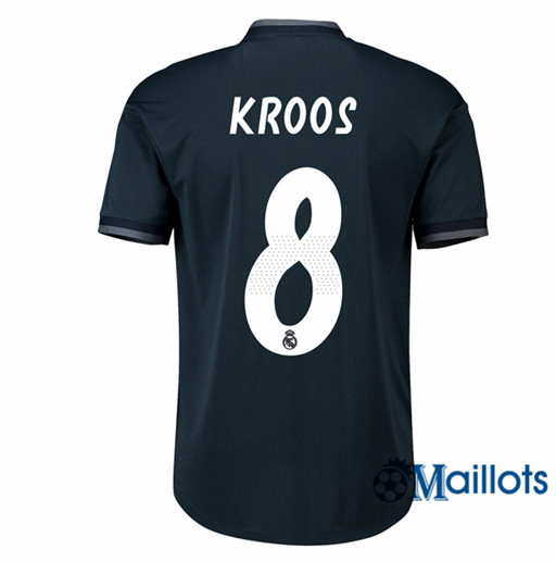 Maillot de Football Real Madrid 8 Kroos Extérieur 2018 2019