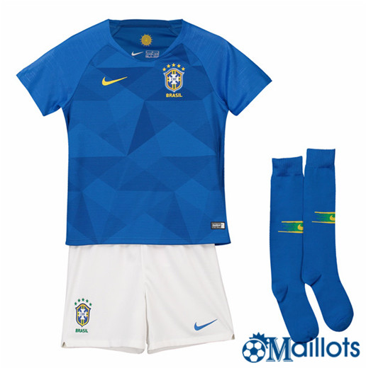 Maillot de Football Brésil Enfant Exterieur 2018 2019